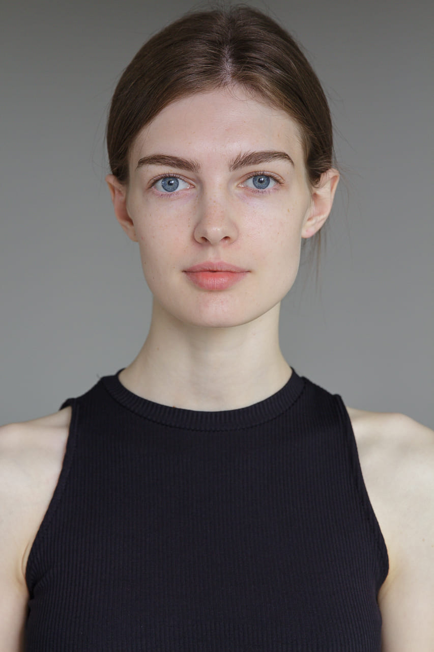 polaroids Model Nastya Babich mother agency modera Belarus, Europe