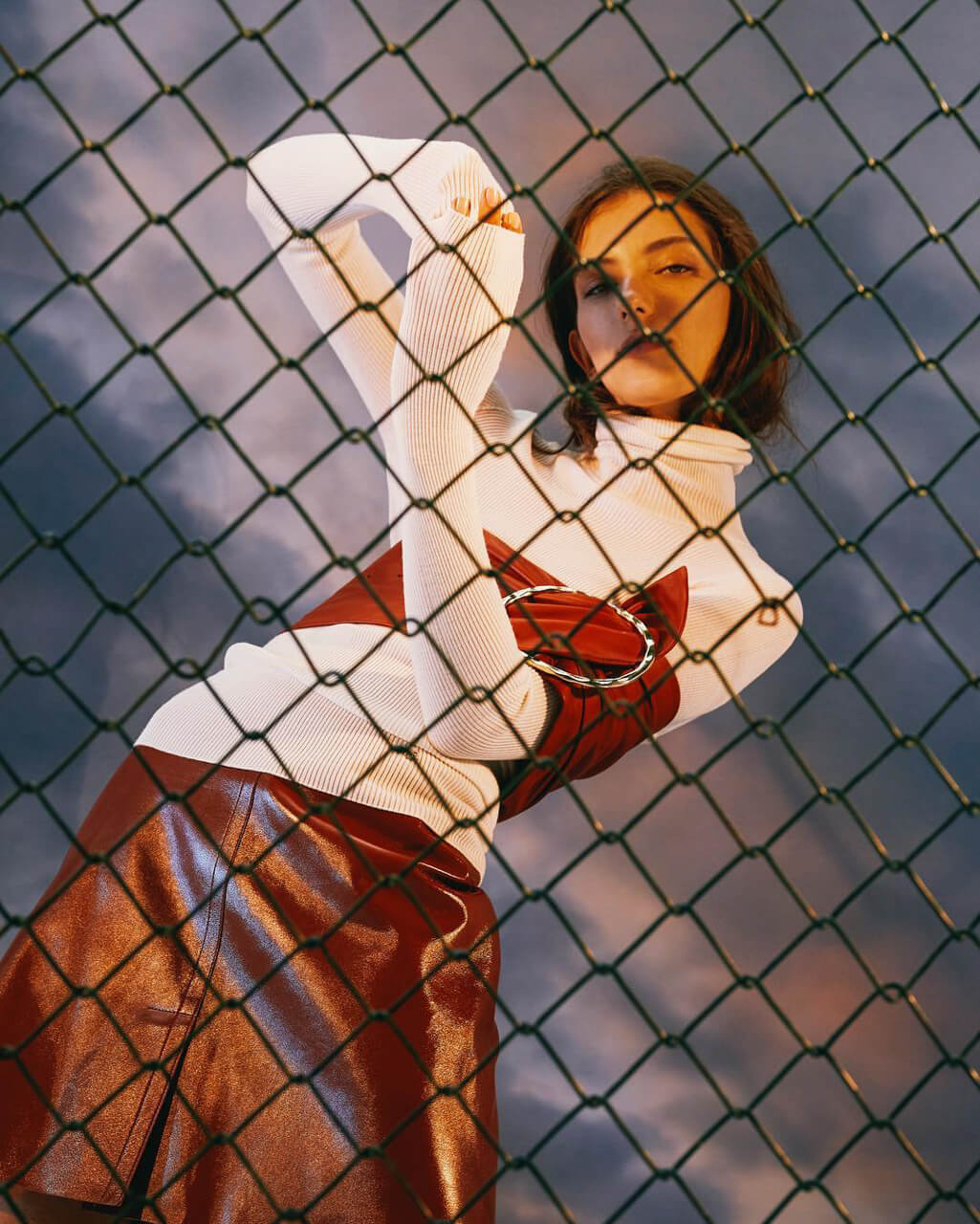 Анастасия Вертюхова в съемке для Nina Ricci | Модельное агентство modera