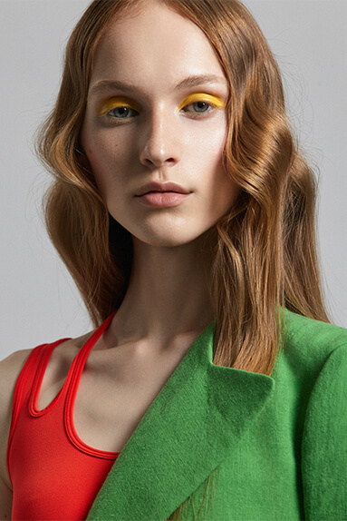 Angelina in Addicted to 60s by Andrews Kovas. modera mother agency.