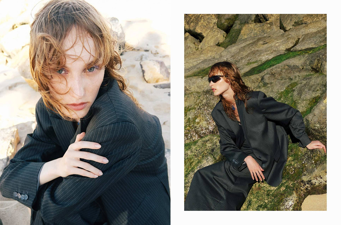 editorial Model Anhelina Radkova  mother agency modera Belarus, Europe