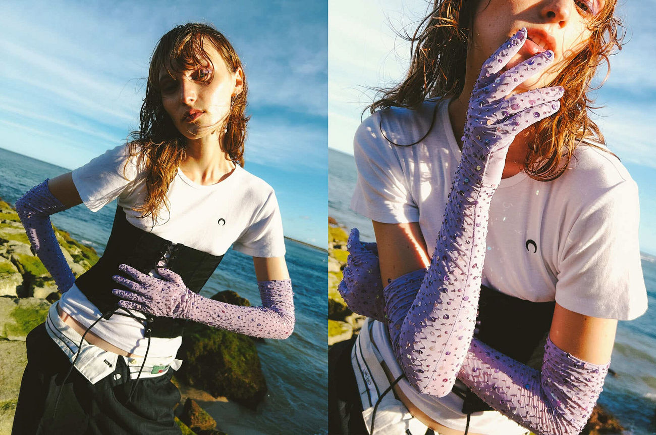 editorial Model Anhelina Radkova  mother agency modera Belarus, Europe